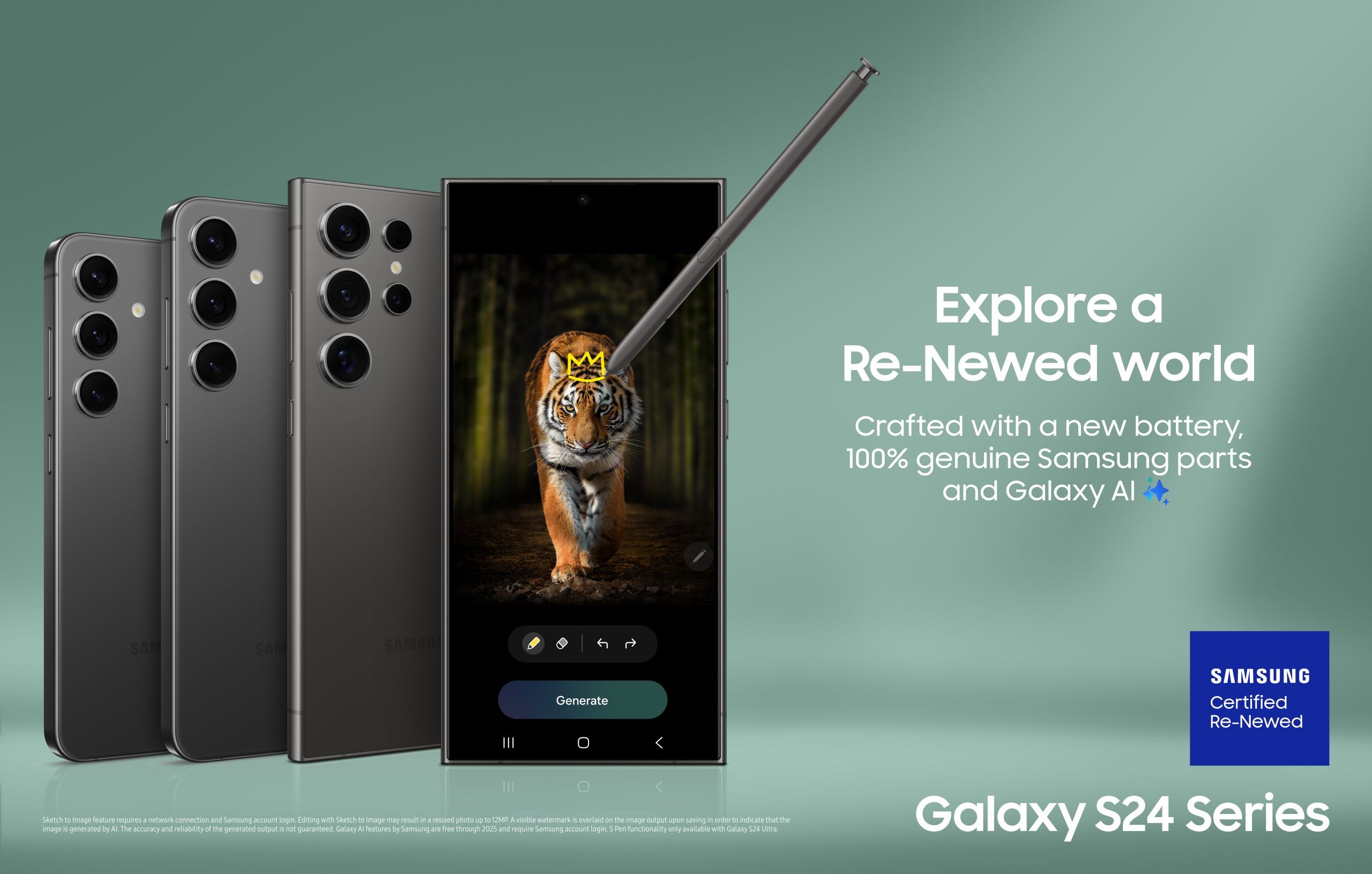 Samsung Certified Re-Newed Now Includes Galaxy S24 Series