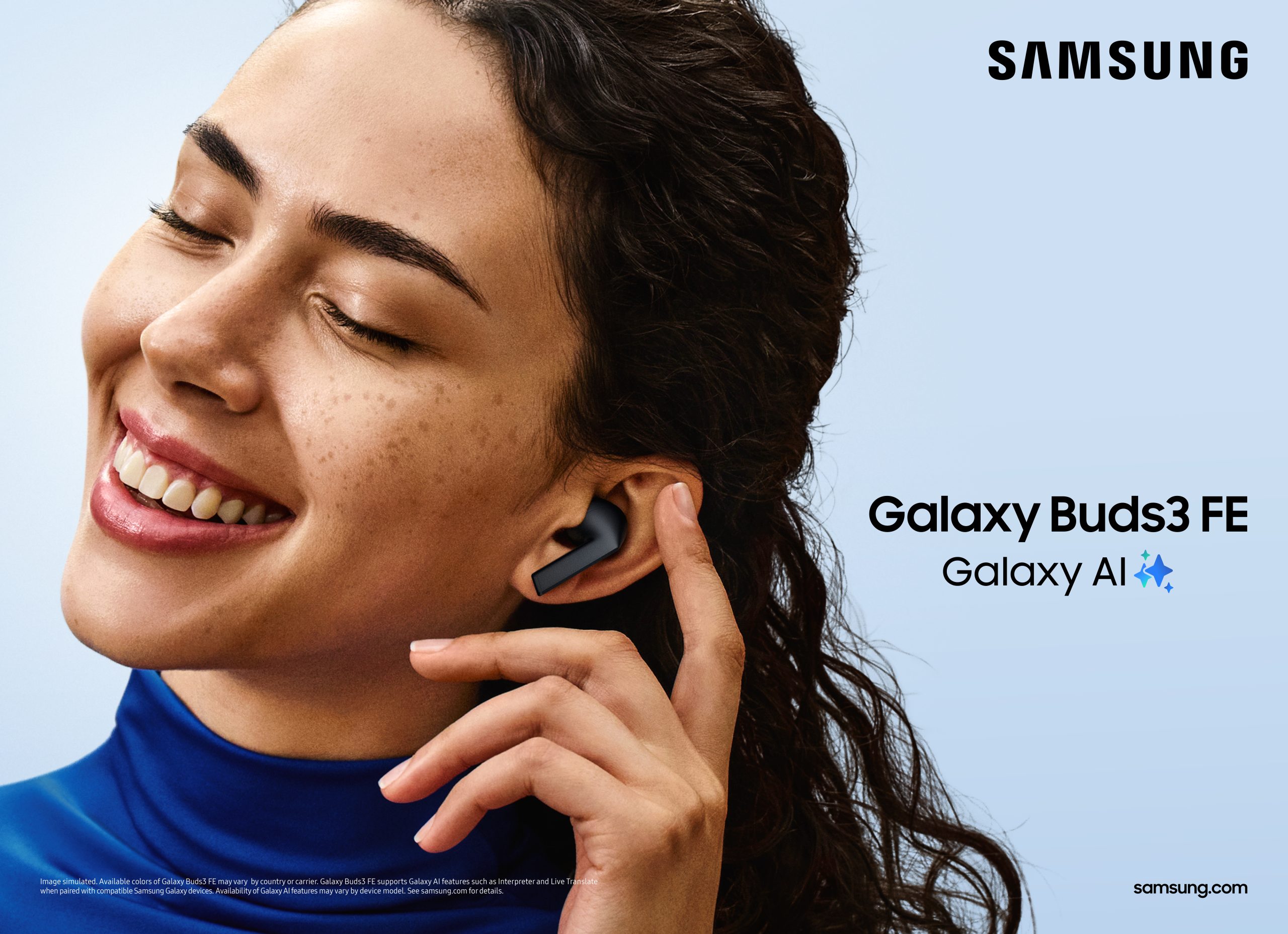 Galaxy Buds3 FE　ブラック Amazon.com: Samsung Galaxy Buds 3-FE (2025) True Wireless