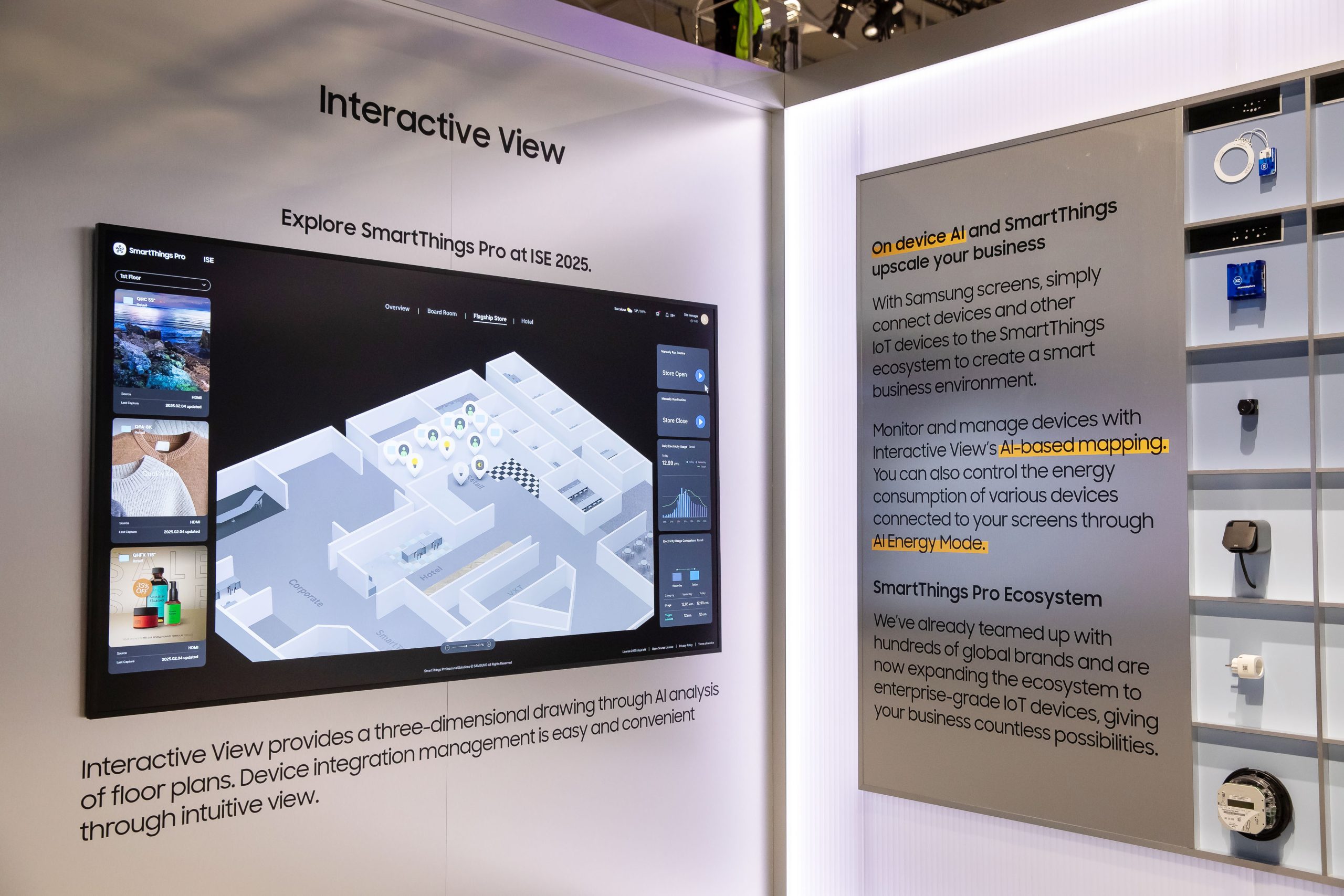 Samsung Showcases Color E-Paper and AI Signage Solutions at ISE 2025