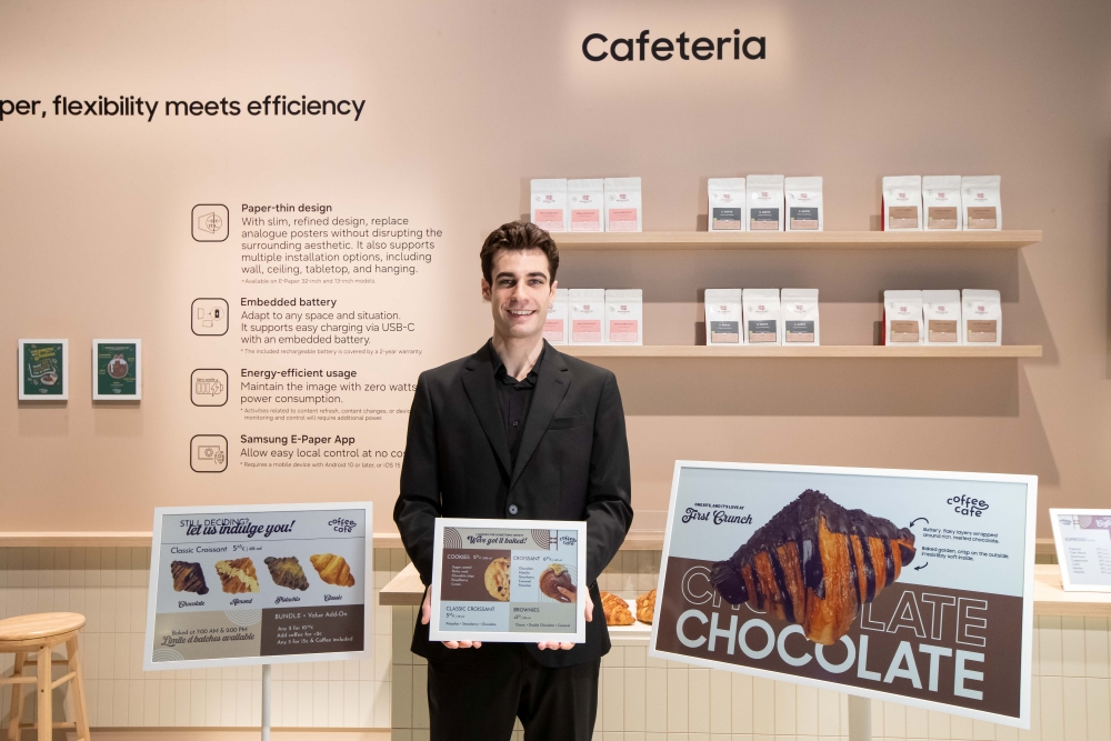 [Video] Samsung Color E-Paper: A Smarter Alternative to Traditional Posters